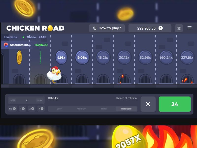 Estratégias para jogar Chicken Road online