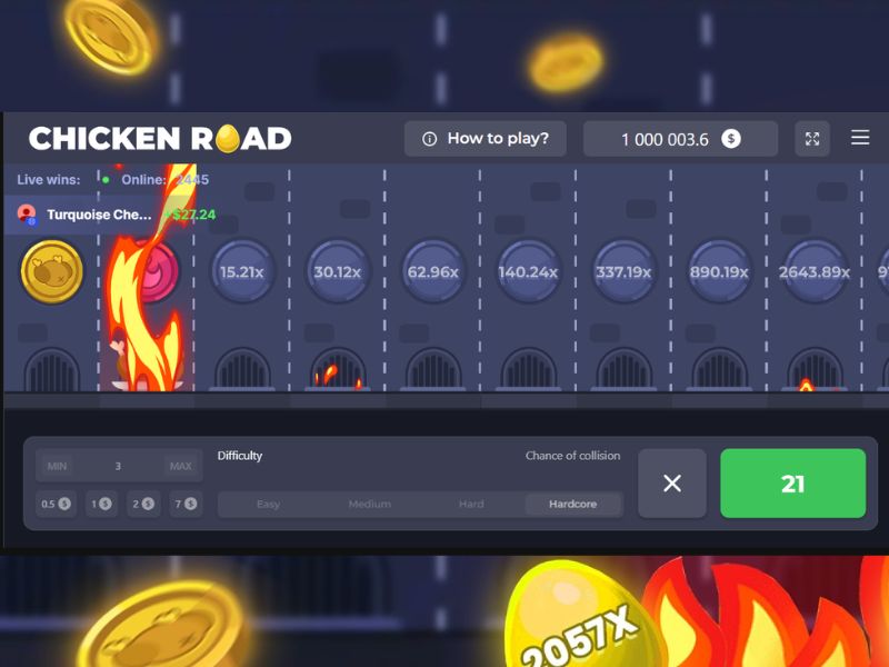 Como descarregar o jogo de slot Chicken Road online