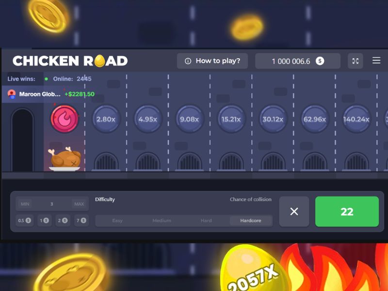 Jogar Chicken Road gratuitamente