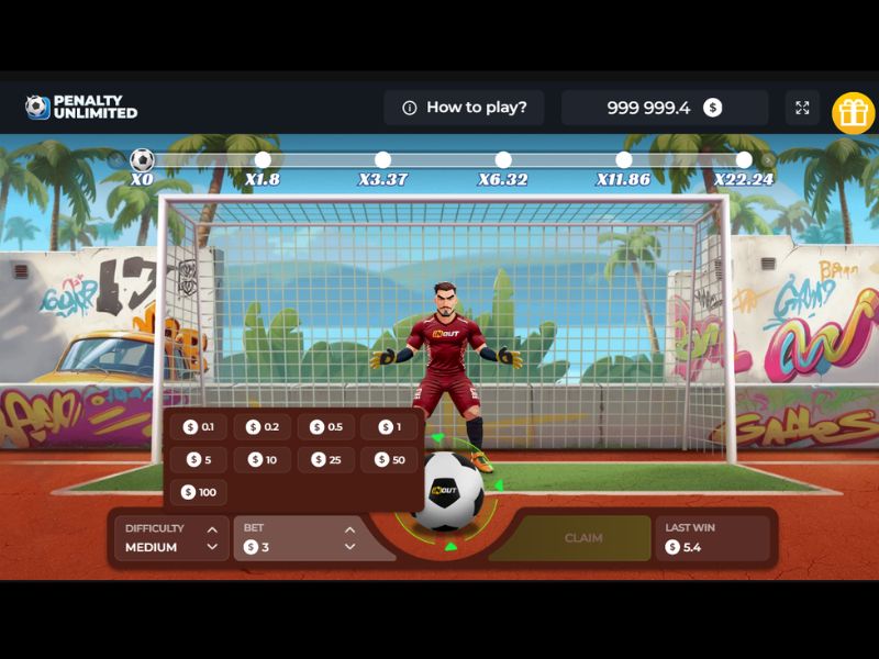 Regras do jogo Penalty online